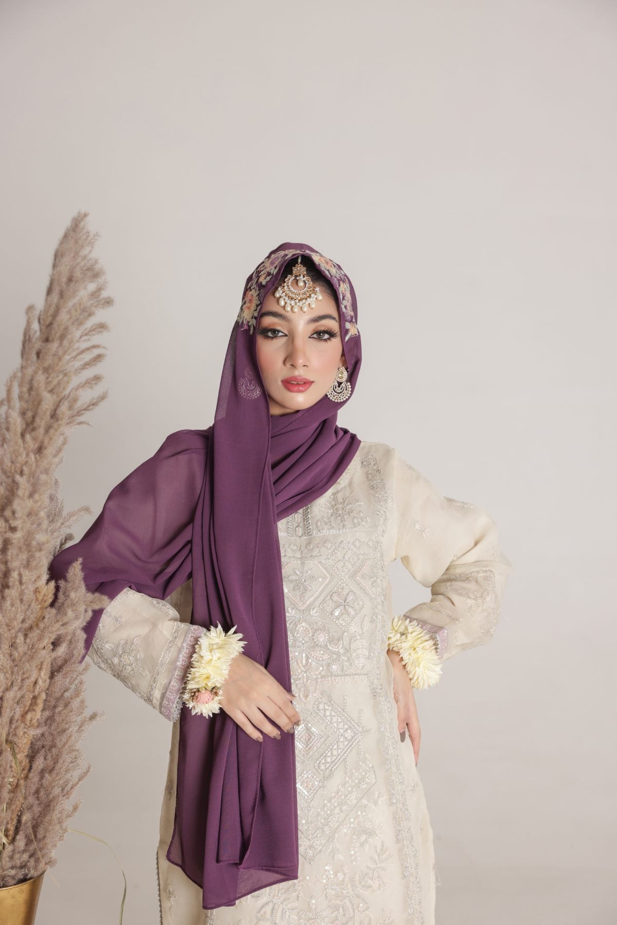 Luxury Haute hijab in chiffon 