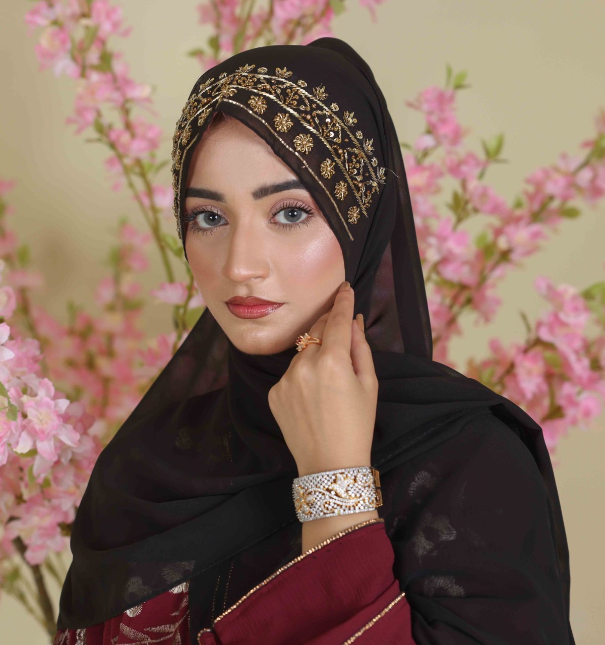 ZARKASH | FESTIVE PARTY WEAR LUXURY HANDWORK BLACK PARTY WEAR FOR WEDDINGS & EID