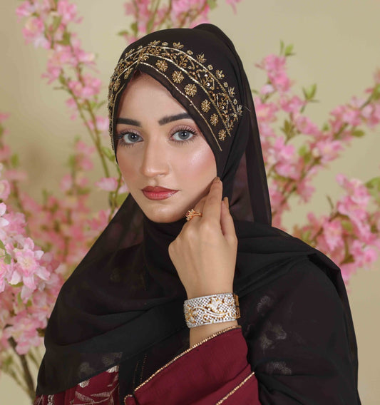 ZARKASH | FESTIVE PARTY WEAR LUXURY HANDWORK BLACK PARTY WEAR FOR WEDDINGS & EID