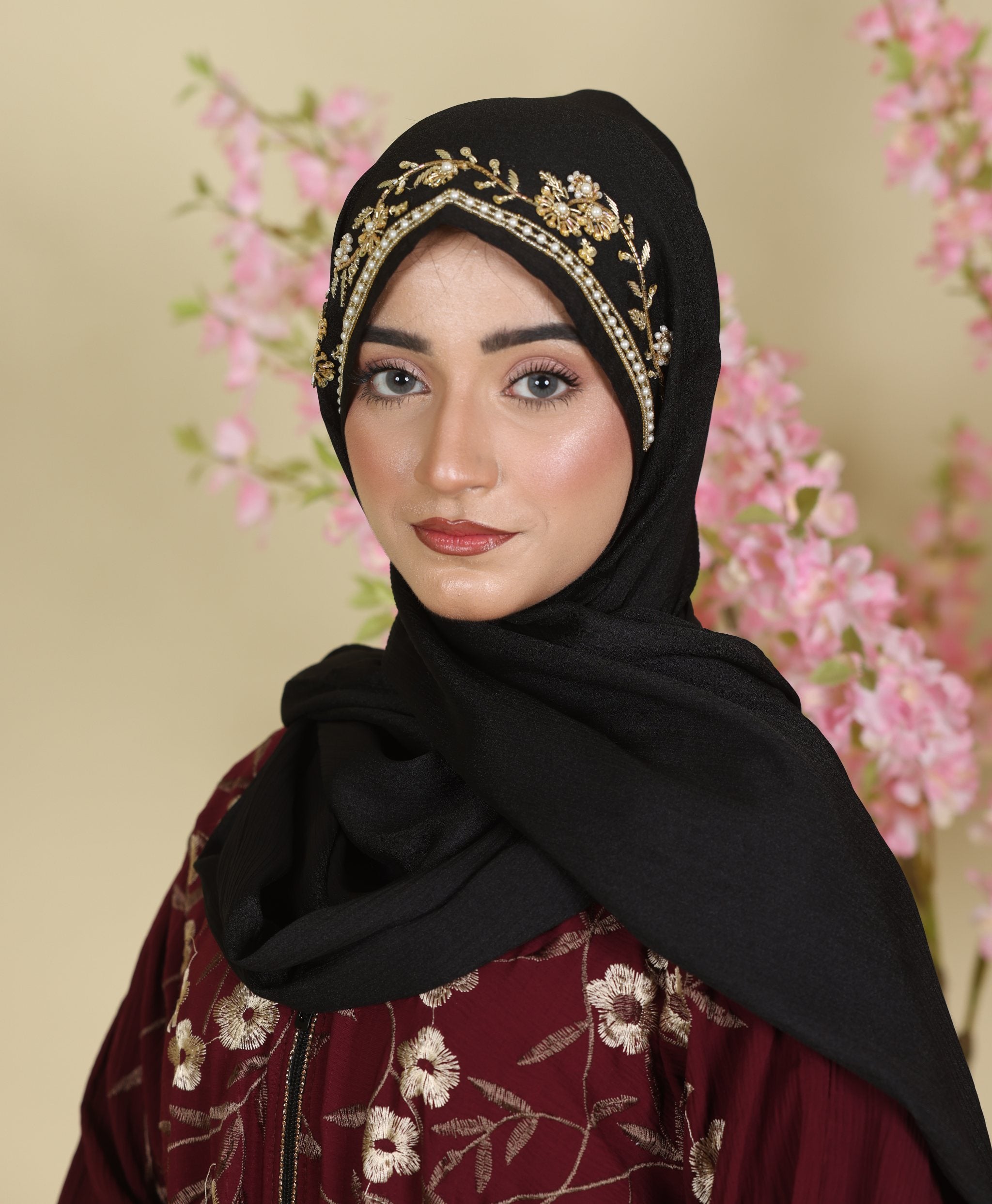 hijab style for party wear